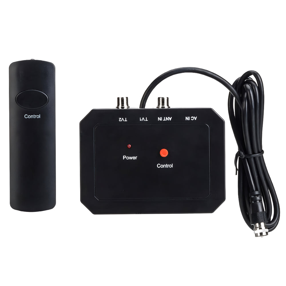 4K Digital TV Antenna for Outdoor Use – Long-Range UHF VHF Signal Reception with 360° Rotation & Remote Control