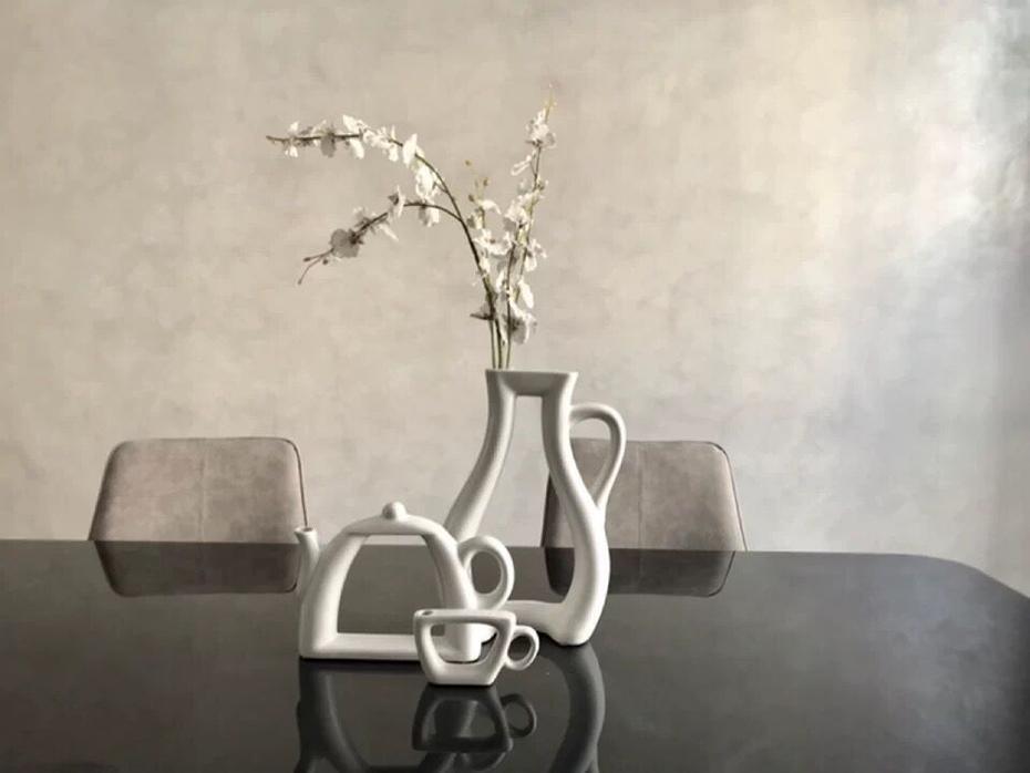 Delicate Tea Time Vases