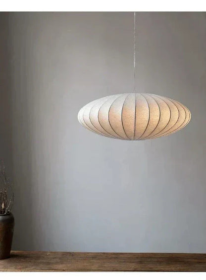 Chandelier with Fabric Shades and Crystal Accents for Dining Room, Bedroom, Living Room | Elegant Hanging Light Fixture with Multi-Tier Desi