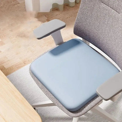 Ergonomic Seat Cushion with Memory Foam Core for Office Chair, Car Seat & Desk – Non-Slip Bottom, Removable Washable Cover, Lightweight
