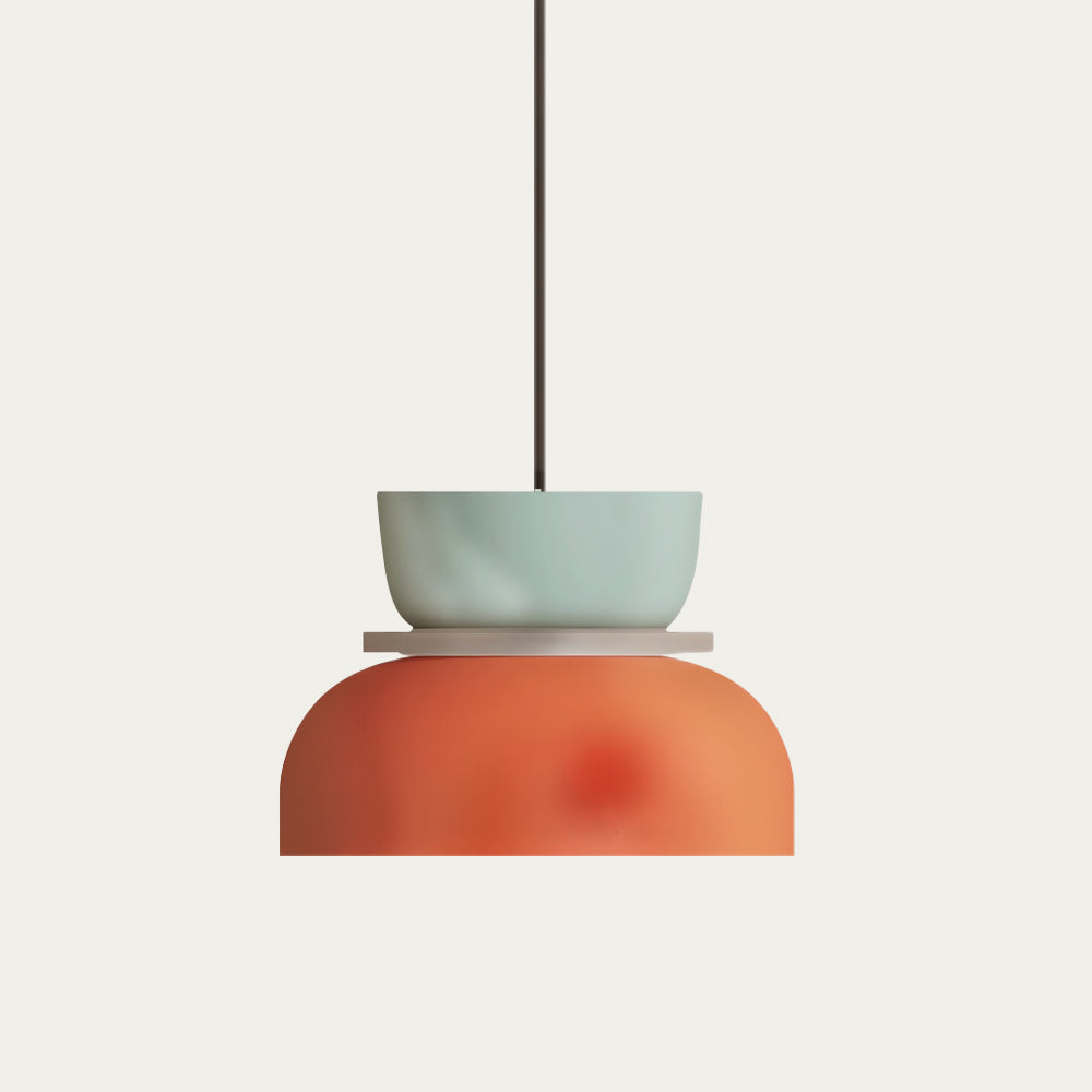 Multi-Layer Acrylic Ceiling Fixture E27 Socket 11.4 Inch Diameter Nordic Style Over Island Counter Breakfast Nook Entryway Suspended Lamp fo