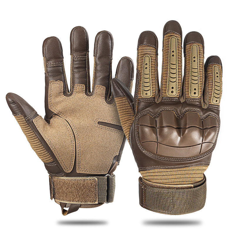 Reinforced Outdoor Work Gloves with Touchscreen Fingertips – Breathable Synthetic Leather Palm for Hunting, Cycling, Climbing & Yard Work