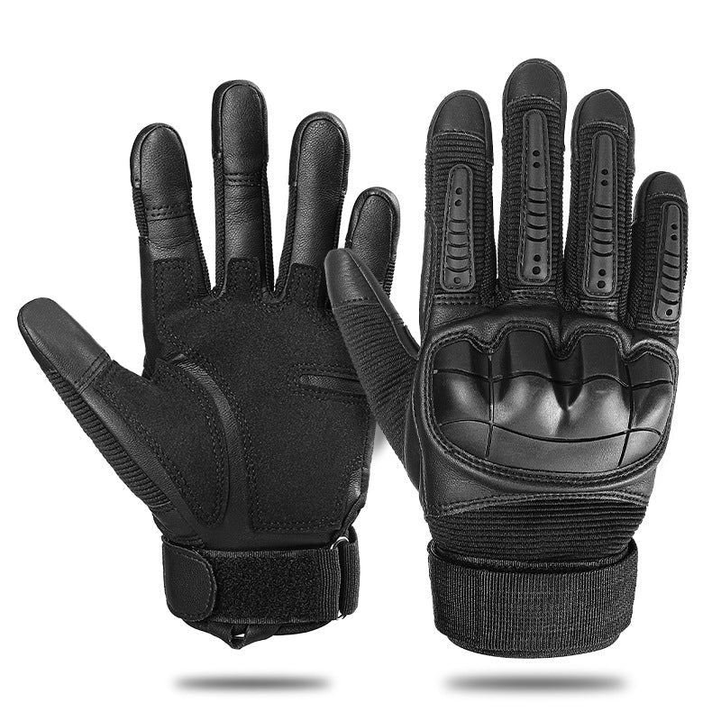 Reinforced Outdoor Work Gloves with Touchscreen Fingertips – Breathable Synthetic Leather Palm for Hunting, Cycling, Climbing & Yard Work