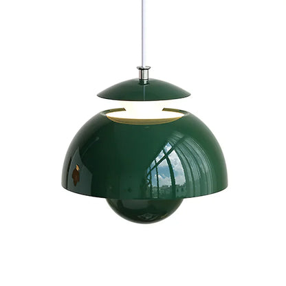 Globe Ceiling Light Fixture 10 Inch Metal Drop Lamp for Kitchen Island Dining Room Modern Industrial Hanging Orb Chandelier Adjustable Cord