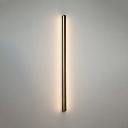 Modern Black LED Wall Light Fixture – Vertical or Horizontal Install for Hallway, Bedroom & Living Room