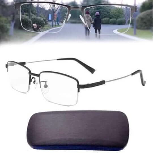 Progressive Reading Glasses with Photochromic Lenses – Adaptive Tint Technology for Men & Women | Readers for Computer Work & Driving