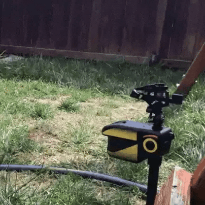 Ortekor Motion Activated Sprinkler with Solar Power & Customizable Coverage | Effective Garden Protection Against Animals