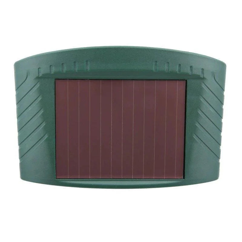Motion-Activated Animal Deterrent with Solar Charging – Ultrasonic Pest Control for Yard & Garden Protection (4-Pack)