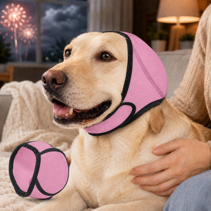 Ortekor Dog Ear Cover for Swimming, Bath Time & Loud Noise Comfort - Soft Calming Ear Muff to Help Keep Water & Debris Out