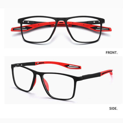 Progressive Reading Glasses Titanium Frame Blue Light Blocking Multi-Focus Lenses for Computer Work & Everyday Use