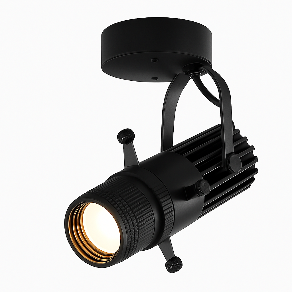 Dimmable LED Track Spotlight with Adjustable Beam Angle for Kitchen, Dining Room & Retail Display