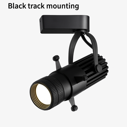 Dimmable LED Track Spotlight with Adjustable Beam Angle for Kitchen, Dining Room & Retail Display