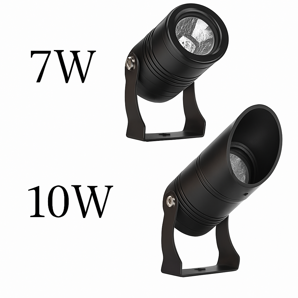 Outdoor LED Garden Spotlight Waterproof IP65 Rated with Adjustable Brightness for Landscape Yard Pathway Accent Lighting 110V 220V 12V