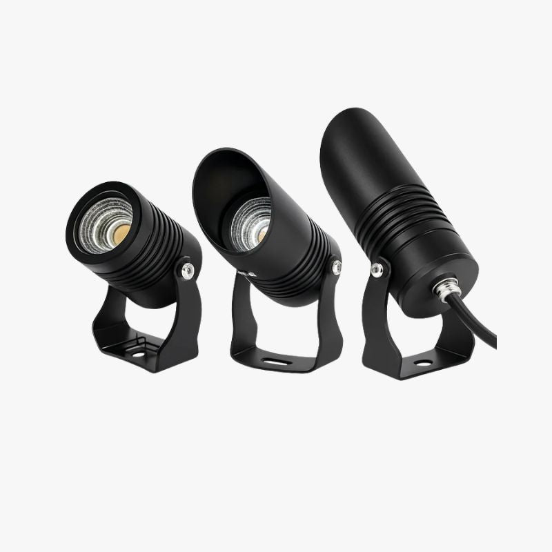 Outdoor LED Garden Spotlight Waterproof IP65 Rated with Adjustable Brightness for Landscape Yard Pathway Accent Lighting 110V 220V 12V
