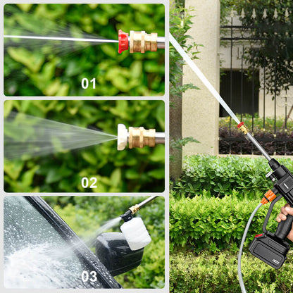 Hydroshot | Cordless High-Pressure Power Washer with 3-in-1 Nozzle | Lightweight & Portable for Quick Outdoor Cleaning