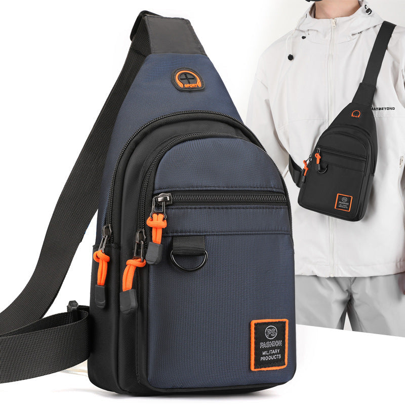 Compact Crossbody Bag with Organized Compartments & Weather-Resistant Shell for Daily Commute