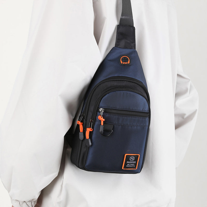 Compact Crossbody Bag with Organized Compartments & Weather-Resistant Shell for Daily Commute