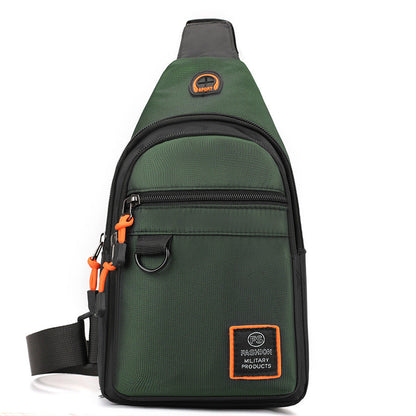 Compact Crossbody Bag with Organized Compartments & Weather-Resistant Shell for Daily Commute