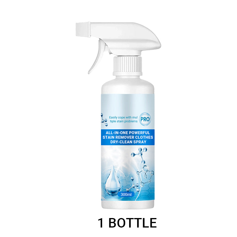 Fabric Stain Remover Spray for Clothes & Upholstery – Deep-Cleaning Formula for Grease, Ink & Food Stains – 10.1 fl oz Bottle for Everyday U