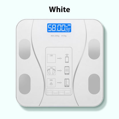 Bluetooth Smart Body Scale with Body Fat Analyzer – Tracks Weight, BMI, Muscle Mass & Hydration for Fitness Goals at Home