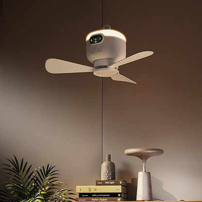 Rechargeable Ceiling Fan with LED Lights & Remote Control | Powerful Airflow for Comfort in Any Space