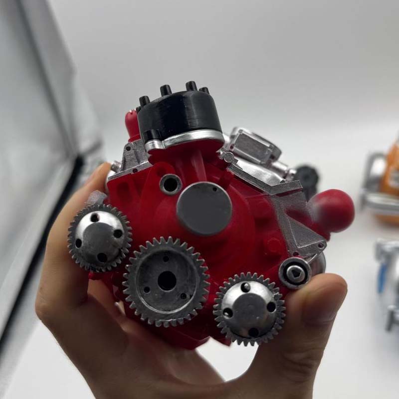 Gasoline-Powered V8 Engine Model Kit | Fully Functional Mini Motor with CDI Ignition & Precision CNC Machined Metal Parts for RC Projects