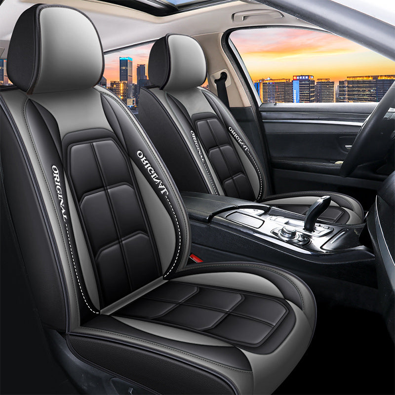 Front Seat Covers for Cars 2-Pack PU Leather – Universal Fit Sedan SUV Truck Protection Wipe-Clean Durable Interior Upgrade