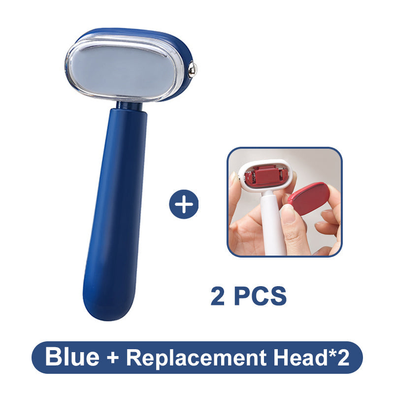 Dual-Sided Foot Callus Remover with Stainless Steel Blade for Cracked Heels, Dead Skin & Rough Feet – Ergonomic Handle Pedicure Tool