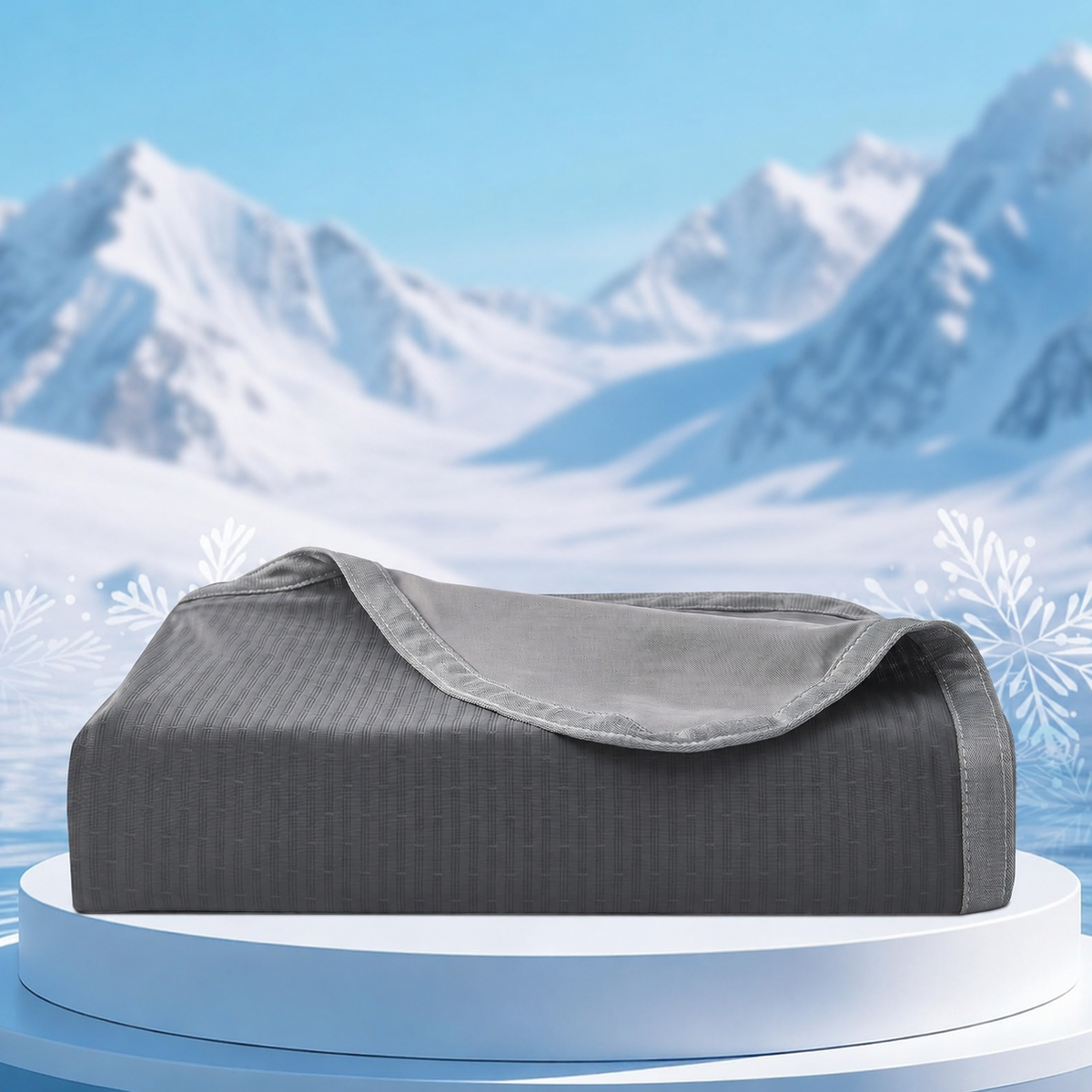 Chill Comfort | Breathable Cooling Blanket with Double-Sided Design | Lightweight Throw for Hot Sleepers and Night Sweats