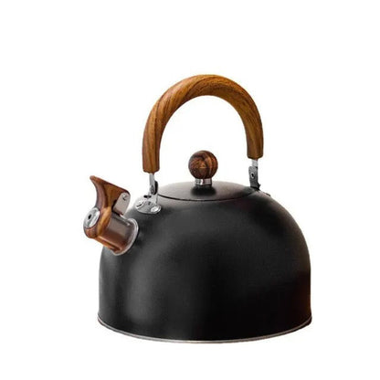 Stovetop Tea Kettle with Whistle and Heat-Safe Grip – 3-Quart Capacity for Gas, Electric & Induction Cooktops