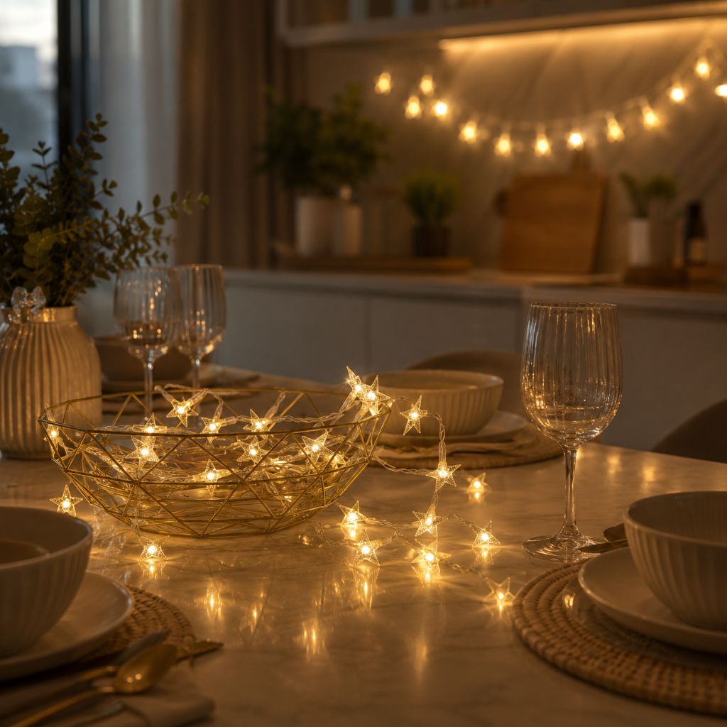 Battery Powered String Lights for Kids Room Warm White Glow Decorative LED Strand Light Bedroom Playroom Nursery Wall Decor