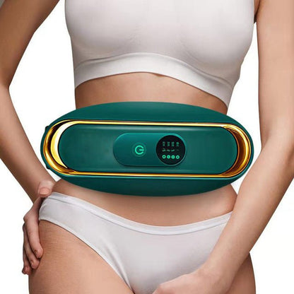 Electric Abdominal Toning Belt with Vibration Therapy – Rechargeable Waist Wrap for Core Sculpting & Comfort at Home or Work