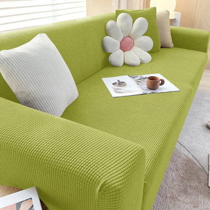 Stretch Sofa Slipcover with Non-Slip Grip – Furniture Protector for Living Room Couch | Fits 1-4 Seater Sofas | Pet & Stain Resistant