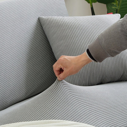 Stretch Sofa Slipcover with Non-Slip Grip – Furniture Protector for Living Room Couch | Fits 1-4 Seater Sofas | Pet & Stain Resistant