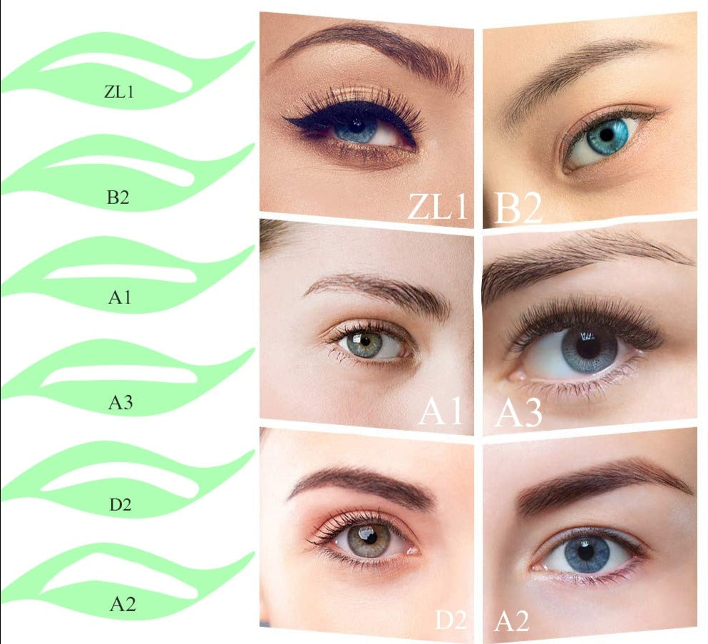 Temporary Adhesive Eyebrow Hairpieces for Natural Fuller Brows – Reusable 4D False Eyebrows for Women & Men