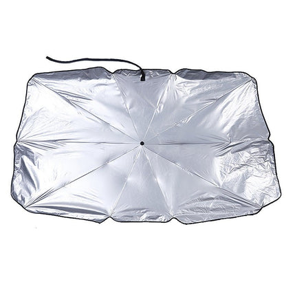 Automotive Windshield Parasol for Interior Temperature Control & Dashboard Protection in Sedans, SUVs, Trucks | Foldable Reflective Car Shad