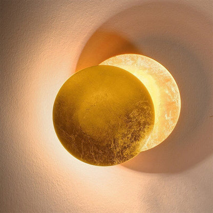 Crescent Moon Wall Sconce – Ambient LED Light Fixture for Living Room, Bedroom & Hallway – Modern Minimalist Design with Soft Warm Glow