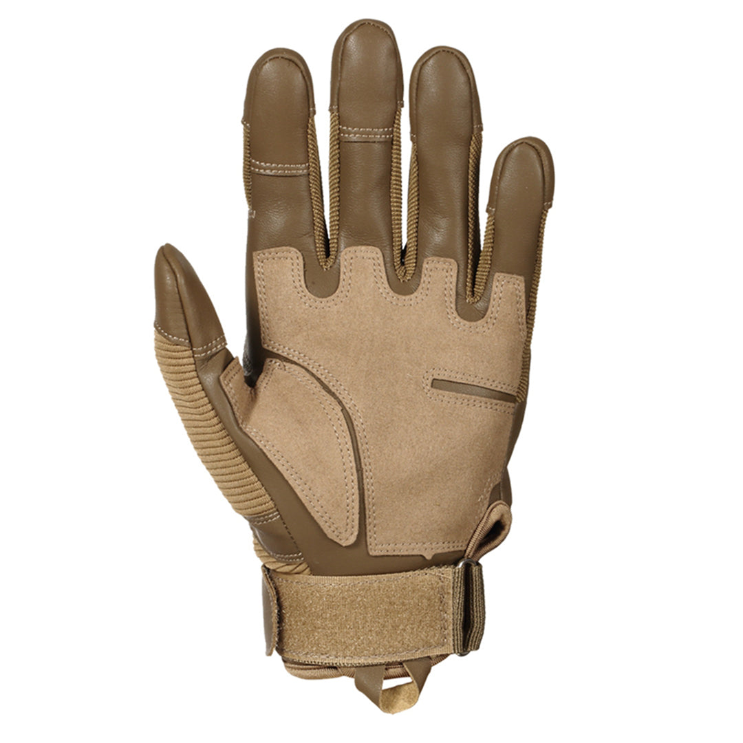 Tactical Outdoor Gloves with Reinforced Palms for Hiking, Hunting & Camping – Full-Finger Hand Protection