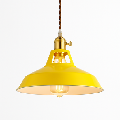 Hanging Ceiling Fixture with 39 in Adjustable Suspension E27 Metal Shade for Kitchen Island Dining Room Modern Drop Light