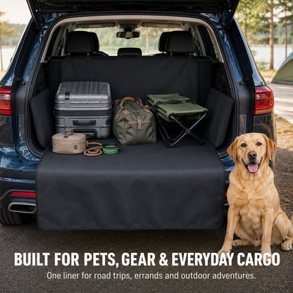 Ortekor SUV Cargo Liner for Dogs - Mud, Hair & Bumper Protection