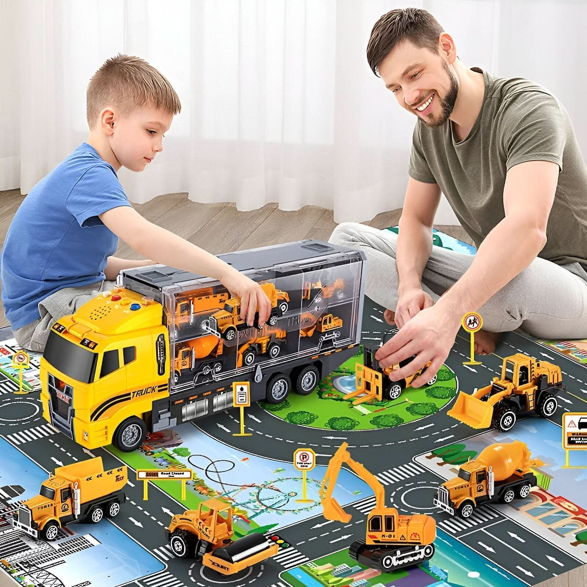 Kids Building Block Set – STEM Construction Kit with Tools & Fasteners for Ages 3+ | Engineering Toy for Hands-On Learning