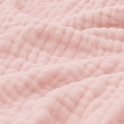 Soft Cotton Muslin Throw Blanket - Lightweight All-Season Comfort for Couch, Bed & Living Room - Hypoallergenic Breathable Fabric