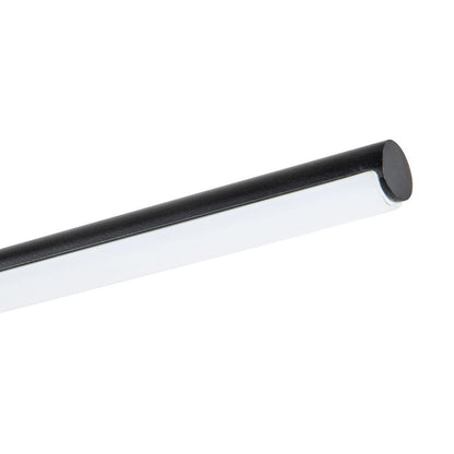 Linear LED Flush Mount Ceiling Light 24 in Metal Strip Fixture Cool White 6000K for Kitchen Office Bathroom Modern Task Lighting