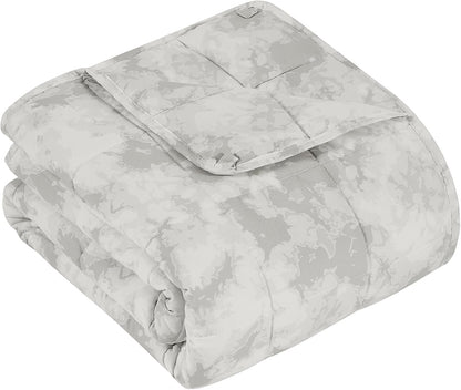 Cozy Comfort | Weighted Blanket with Cooling Microfiber | All-Season Softness for Ultimate Relaxation