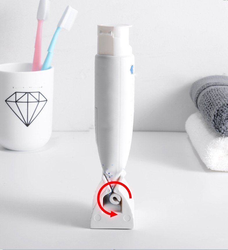 Tube Wringer Key for Toothpaste & Creams – Rolling Dispenser Tool for Zero Waste, Easy Squeeze Bathroom Organizer, Fits Standard & Travel