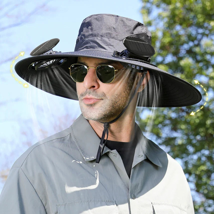 Trekker™ — Solar Cooling Hat
