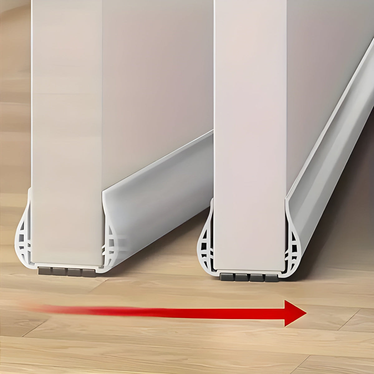 Plyra Door Seal Strip - Adjustable Polyester Weather Stripping for Draftproof Protection