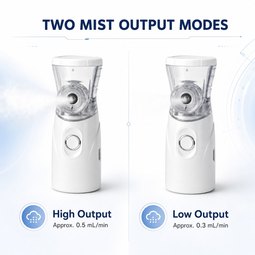 Ortekor Portable Pet Mist Care Kit for Dogs & Cats - Rechargeable Handheld Device with Two Masks