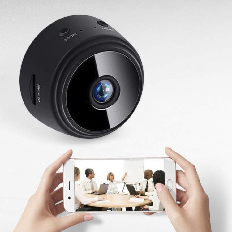 Magnetic Mini Surveillance Camera HD 1080p Wide Angle Night Vision Home Security Monitor