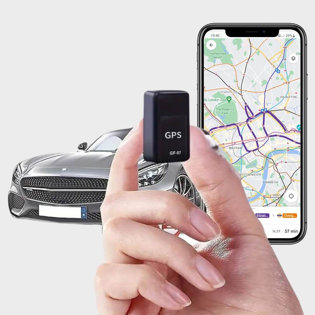 Magnetic GPS Tracker with Real-Time Location Monitoring for Cars, Motorcycles & Luggage | 180-Day Battery Life | Worldwide Coverage